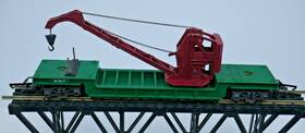 41917 Tri-ang Hornby R.560 R560 Ho Oo Transcontinental Operating Crane Car 1963