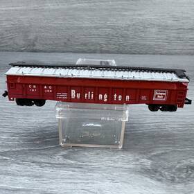 197400 Trix N Scale 51 3108 Covered Gondola Car Burlington Route Cb&q Train
