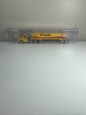 Tns132 Trucks N Stuff Ho Scale Nft Loves Peterbilt Tractor Gas Tank Tanker Trailer C21