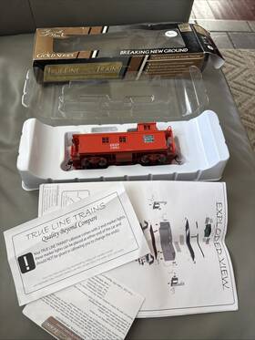 302018 True Line Trains Ho Caboose Duluth Winnipeg And Pacific Dwc 79163