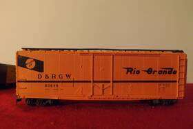 L-1549 Tyco 11480 Ho D&rgw 60649 Rio Grande Insulated 40ft Box Car