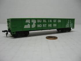2536 Tyco Ho Scale Open Gondola Freight Train Car Burlington Northern Bn