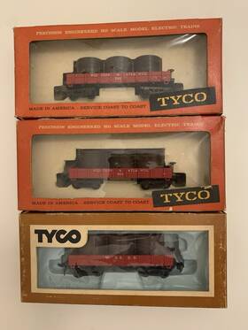 T322b Tyco 322b Lot Of 3 Ho 1860 Water Cars Western And Atlantic 329