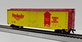 339h Tyco 300 Rare Ho Stokely Van Camps Finest 50ft Pd Boxcar Nos New