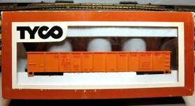 341b-2.00 Tyco Ho Scale Mow 41ft Gondola With Culvert Pipe Load Inch Union Pacific