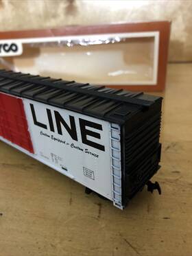 177581 Tyco 356-b Hi-cube Soo Line 177581. Boxcar Ho Scale. Vintage Boxed