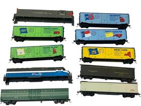 363b Tyco 10 X Pennsylvania Ho Scale Model Train Car Pa Penn And More