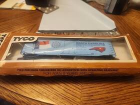 363c Tyco Ho Scale Rtr #363c State Of The Union Commemorative Box Car North Carolina