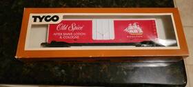 365d Tyco Old Spice After Shave Cologne Billboard Boxcar. Ho Train