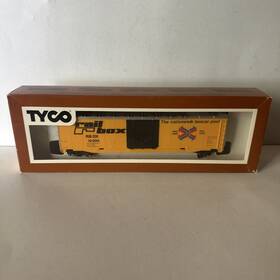 365-f Tyco 365f Vtg Rail Box 50ft Plug Door Car Rbox 10000 Ho Scale Nos