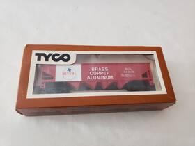 366-b Tyco #366-b Revere Brass Copper Aluminum Billboard Hopper Car Ho Scale