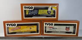 355-a Tyco 370-c Ho Beer Reefer Set Budweiser 370-b Miller Schlitz New-nos