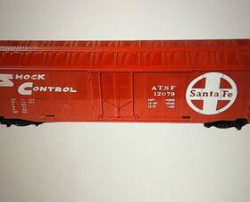 12079 Tyco 715h Trains Ho 1 87 Scale Santa Fe Shock Control Atsf Plug Door Box Car Lo 12079 Tyco 715h Trains Ho 1 87 Scale Santa Fe Shock Control Atsf Plug Door Box Car Lo