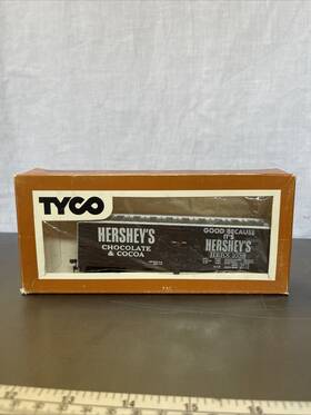 91-0-108 Tyco Ho Scale Inch Hersheys Chocolate And Cocoa 1038 Freight Train Box Car C19