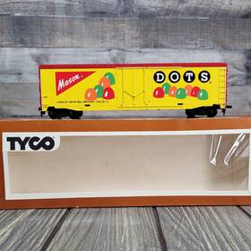 91576 Tyco 50ft Mason Dots Candy #365c Billboard Box Car Ho Trix In Excellent