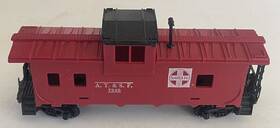 Atsf-7240 Tyco Ho Scale Inch Atsf Santa Fe 7240 Freight Train Caboose Car