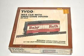 10-285 Tyco Ho Baby Ruth Box Car With Chug-chug Sound #902 Vintage