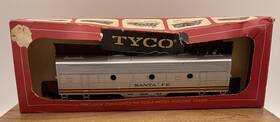 T230h Tyco 398 Ho Diesel F9 Inch B Unit Non-powered Santa Fe Passenger #t230h 3 In Box Vtg