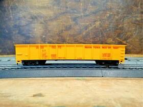 X159 Tyco Ho 41ft Union Pacific Railroad Train Maintenance Of Way Mow Gondola