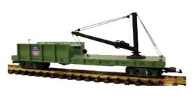 R1804 Usa Trains G-scale Union Pacific Derrick Car With Brass Boom