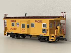 Usa Trains R12053 Union Pacific Baywindow Caboose With Lights G-scale Lnib