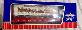 R1763 Usa Trains G Budweiser Clydesdale Piggyback Scale