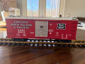 R19042 Usa Trains Rock Island And Pacific Boxcar #50810 G Scale