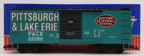 R1916 Usa Trains G P&le New York Central Steel Box Car Ex/box