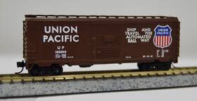 Value Trains Usa 40-304 Ho 40ft Ps-1 Boxcar Up Ship And Travel Scheme #100014 Squeakys