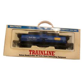 Walthers 15260 Gulf Oil Corporation Ho Scale Train Tank Car Wrnx #15260 Blue
