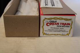 1967g Walthers Ho Scale Sells Floto Norris Rowe Flat Cars Great American Circus Built