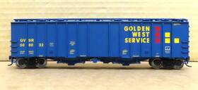 932-40553 Walthers 29221 Ready To Run 50ft Airslide Hopper Golden West #508032 Ho Scale