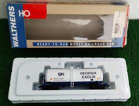 73011 Walthers 616374020874 Ho Scale Georgia Kaolin Acfx Funnel Flow Tank Car Model Train