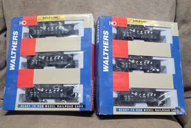 932-34235 Walthers 616374038275 Ho Gold Line Denver Rio Grande Drgw Ballast Hoppers 3 Pack