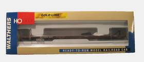 932-40305 Walthers 616374053728 Ho Scale Gold Line 89ft Flush Deck Flat Car #50127 Southern