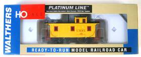 932-7690 Walthers 616374077946 Platinum Line Ls&i Caboose #19 Ho Scale