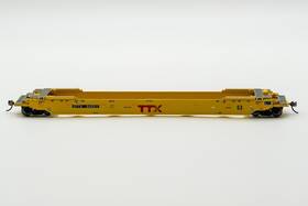645311 Walthers Vintage Dttx Gunderson Ttx 53ft Well Car Freight Train Ho Scale