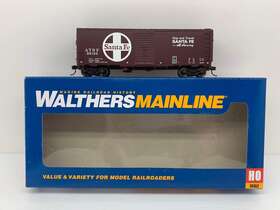 910-1153 Walthers 40 Aar Modernized 1948 Boxcar Santa Fe #35120 Ho Scale