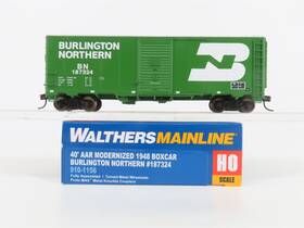 910-1156 Walthers Ho Mainline Bn Burlington Northern Aar 40ft Box Car #187324