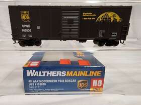 910-1177 Walthers Ho 40ft Aar Modern 1948 Boxcar United Parcel Uspx 102030