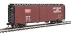 910-1426 Walthers Ho Green Bay And Western 40foot Ps-1 Boxcar Rtr #726