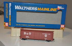 910-1701 Walthers Nice Ho Mainline 40ft Baltimore And Ohio B&o Boxcar Read Full Description