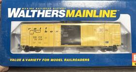 910-1820 Walthers Mainline Ho 50 Acf Exterior Post Boxcar Railbox Nib Cc