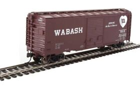 910-2268 Walthers Ho Wabash 40foot Acf Welded 8foot Door Boxcar #90303