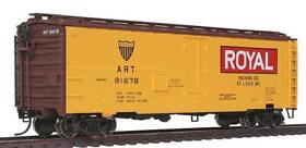 910-3504 Walthers Ho Royal Art 50foot Steel Meat Reefer #91678