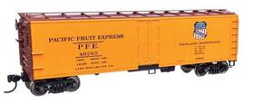 910-41414 Walthers Mainline Ho Scale 40ft Steel Reefer Pacific Fruit Express