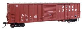 910-46021 Walthers Ho Rock Island 50ft Acf Plate B Boxcar Ready To Run #36106