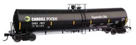 910-48213 Walthers Ho Trinity 25k Gallon Tanker Car Cargill Foods Crgx #7827