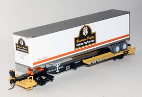910-5005 Walthers Mainline 50ft Front Runner 45 Inch Sp Trailer Train Ttux 140208 Ho Scale
