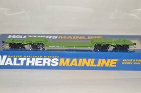 910-50203 Walthers Ho Scale Burlington Northern Rr 81ft 8-axle Depressed Center Flat Car